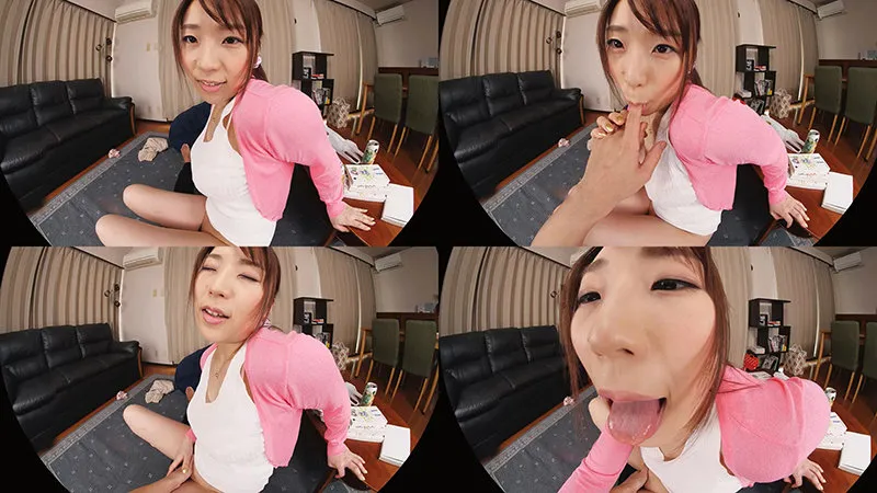 【VR】「今から遊びに行ってもいい？」数年ぶりに再会した君とたくさん過ごした僕の部屋で初めてのSEX 八乃つばさ 画像6