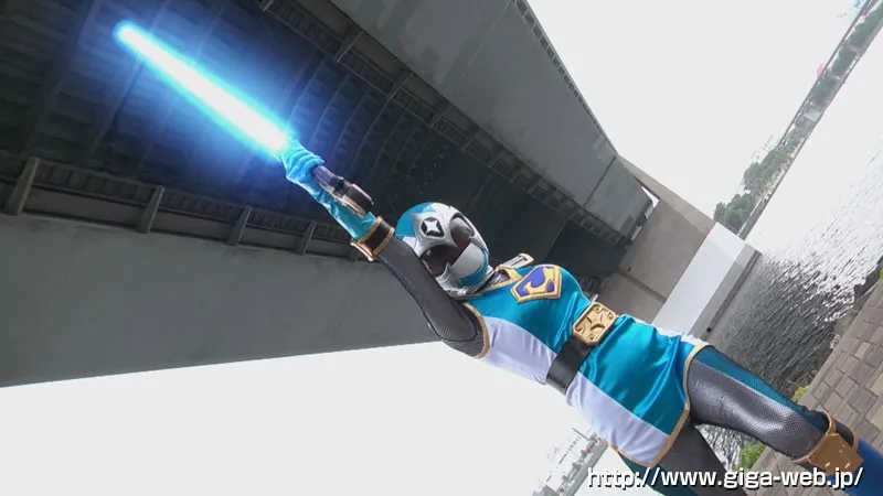 SUPER HEROINE アクションウォーズ20 聖忍戦隊カゲレンジャー ~カゲブルーを襲う呪い地獄~ 蓮実クレア 画像2